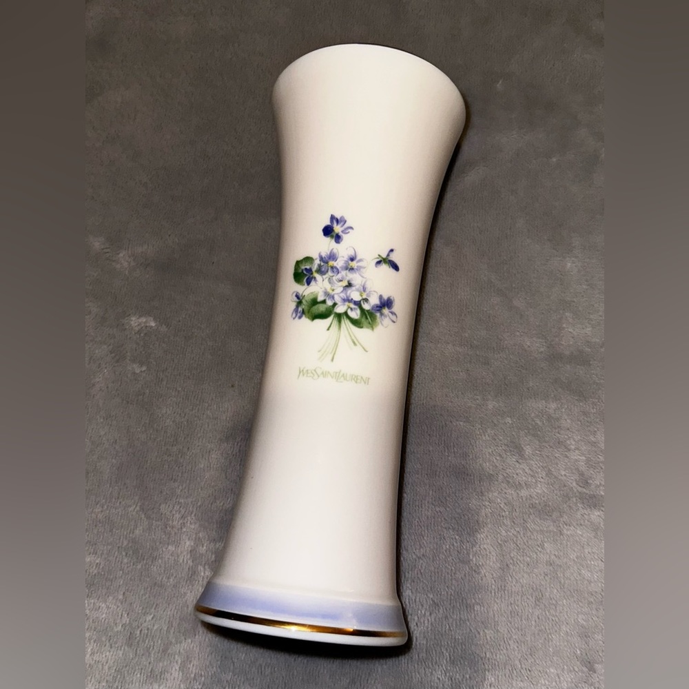 M Vintage YSL Yves Saint Laurent Floral Vase
RARE